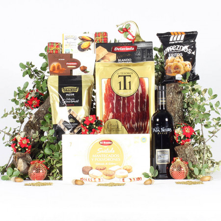 Cesta Detalle de Navidad-11 Tesoros Ibéricos-IMG_3914