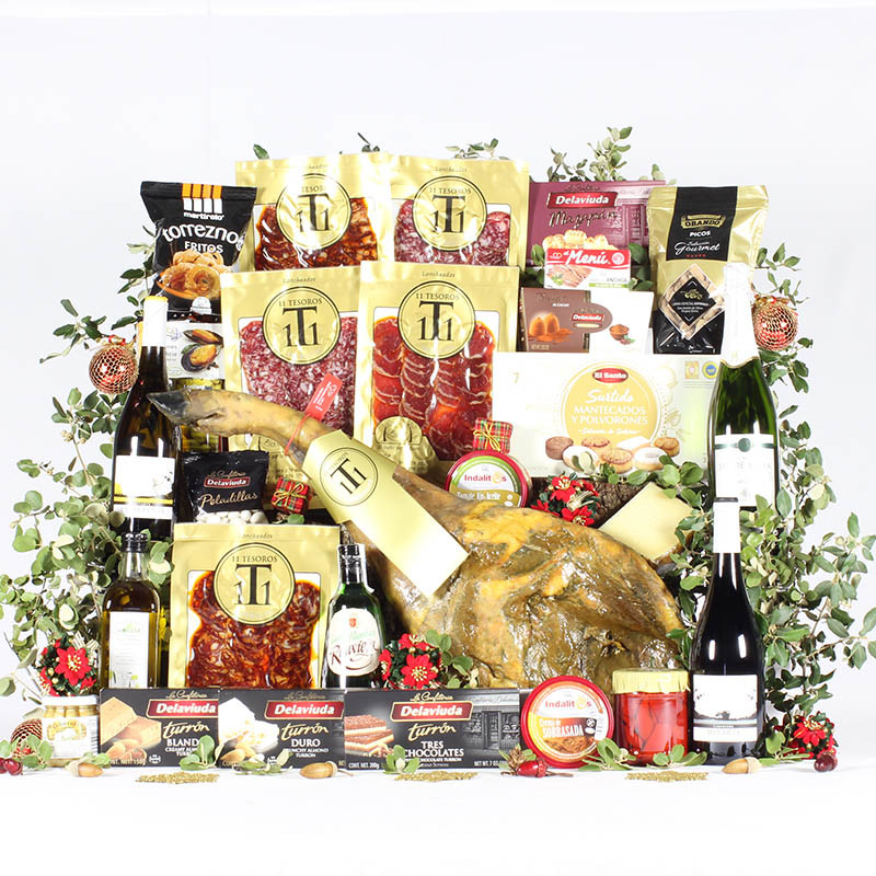Cesta Princesa de Navidad Premium-11 Tesoros Ibéricos-IMG_3969