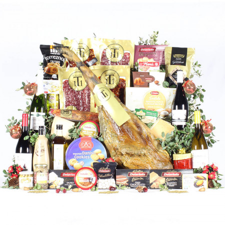 Cesta Rey de Navidad Premium-11 Tesoros Ibéricos-IMG_3982