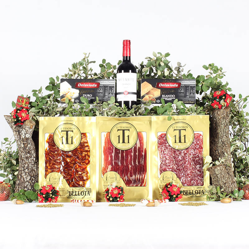 Cesta Sueños de Navidad-11 Tesoros Ibéricos-IMG_3912