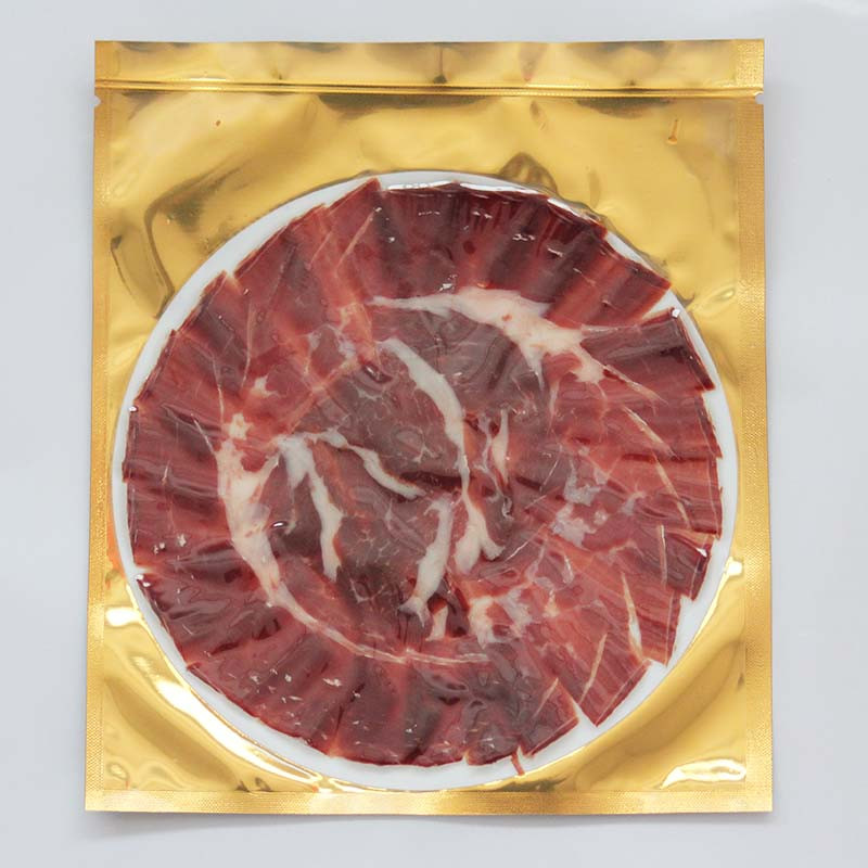 Jamón Ibérico Cebo Campo 50%  Corte a Cuchillo-11 Tesoros Ibéricos-100 gr-Sobre Exterior IMG_1280