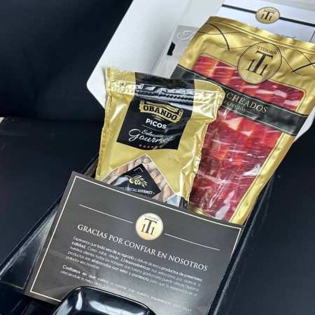 Pack Enhorabuena Mamá-11 Tesoros Ibéricos-Productos y Agradecimiento-1