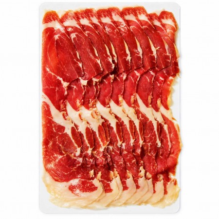 Jamón Ibérico Cebo Campo 50%  Loncheado-11 Tesoros Ibéricos-100 gr-Sobre Interior IMG_4056-EYMBC