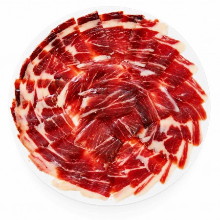 Paleta Ibérica Cebo Campo 50% Corte a Cuchillo-11 Tesoros Ibéricos-100 gr-Sobre Interior IMG_1492-EYMBC