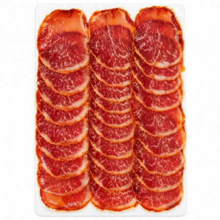 Lomo Ibérico Bellota Loncheado-11 Tesoros Ibéricos-100 gr-Sobre Interior IMG_2919-EYMBC