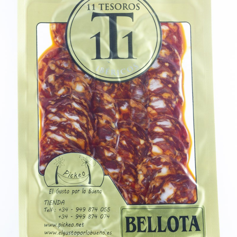 Chorizo Ibérico Bellota Loncheado-11 Tesoros Ibéricos-Sobre Exterior IMG_1001