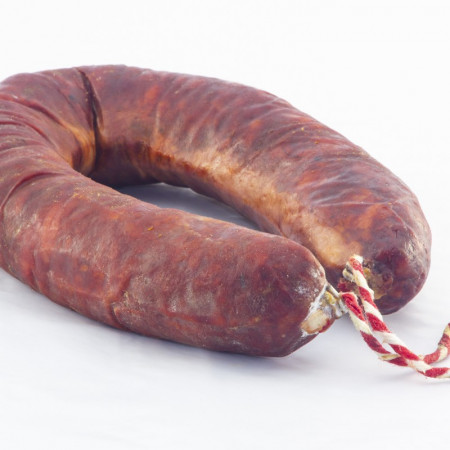 Longaniza Ibérica Chorizo en Herradura-11 Tesoros Ibéricos-Pieza Horizontal IMG_0981