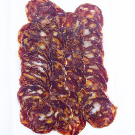 Chorizo Ibérico Bellota Loncheado-11 Tesoros Ibéricos-Sobre Interior IMG_1002