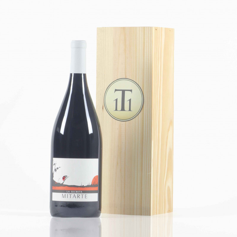 Mitarte Magnum Crianza La Secreta 0,75L-Estuche Madera-11 Tesoros Ibéricos-IMG_3748