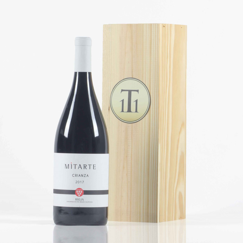 Mitarte Magnum Crianza 0,75L-Estuche Madera-11 Tesoros Ibéricos-IMG_3758