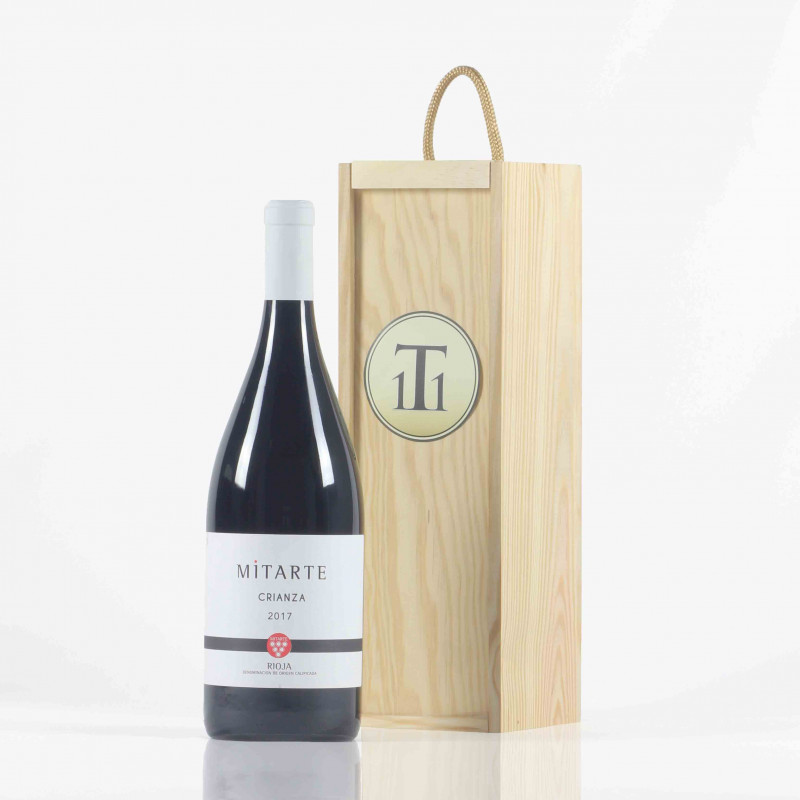 Mitarte Magnum Crianza 0,75L-Estuche Madera P. Corredera-11 Tesoros Ibéricos-IMG_3757