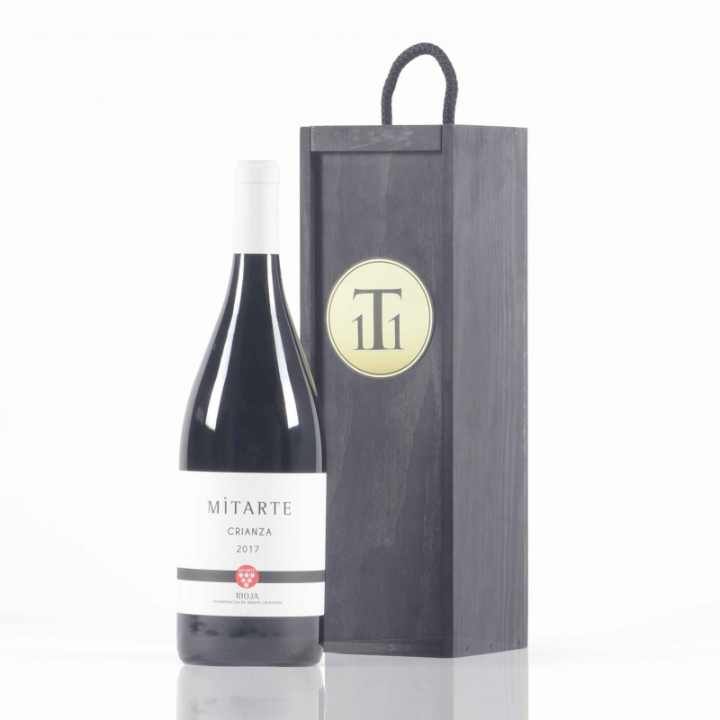 Mitarte Magnum Crianza 0,75L-Estuche Madera Negro P. Corredera-11 Tesoros Ibéricos-IMG_3754